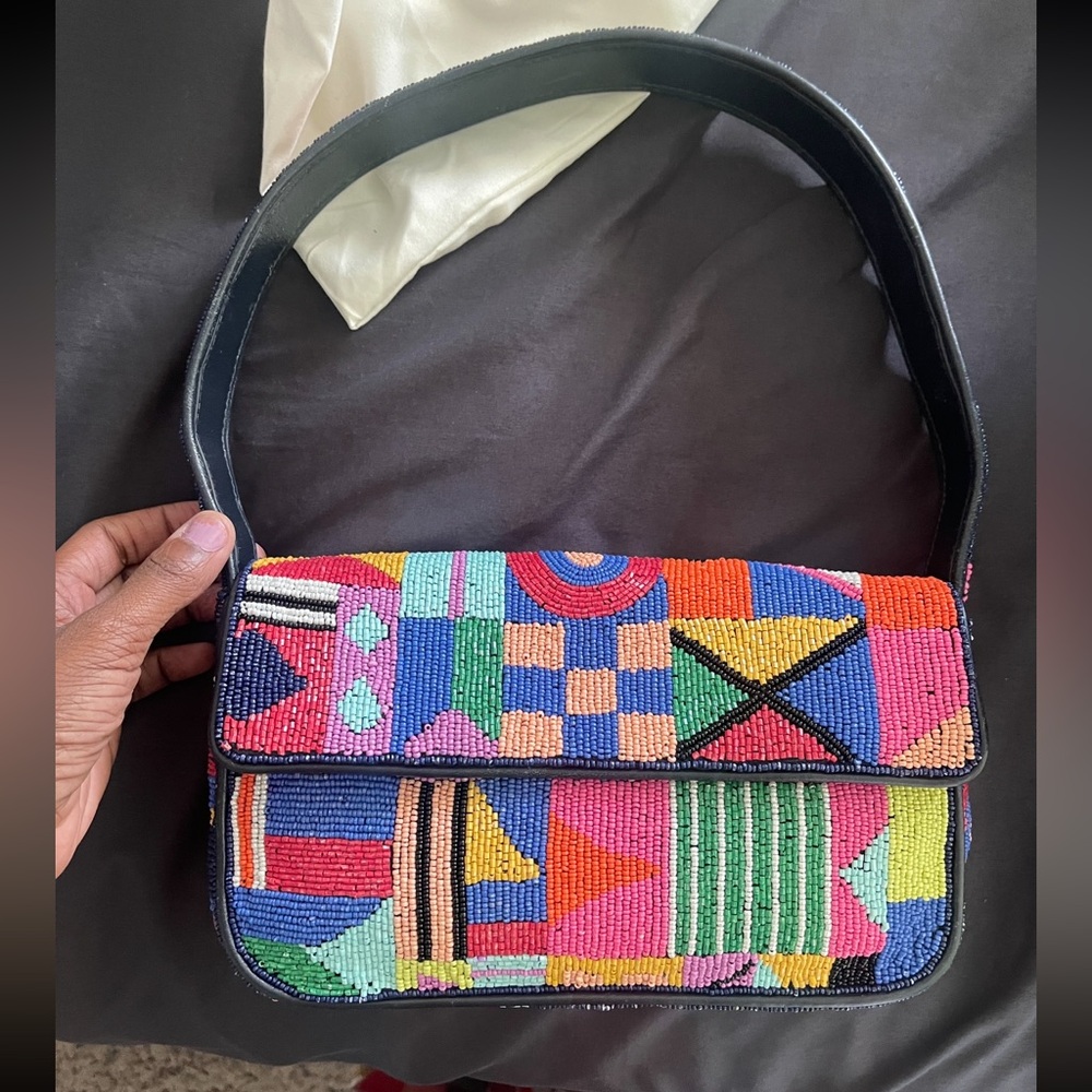 Rare Staud Tommy Bead bag